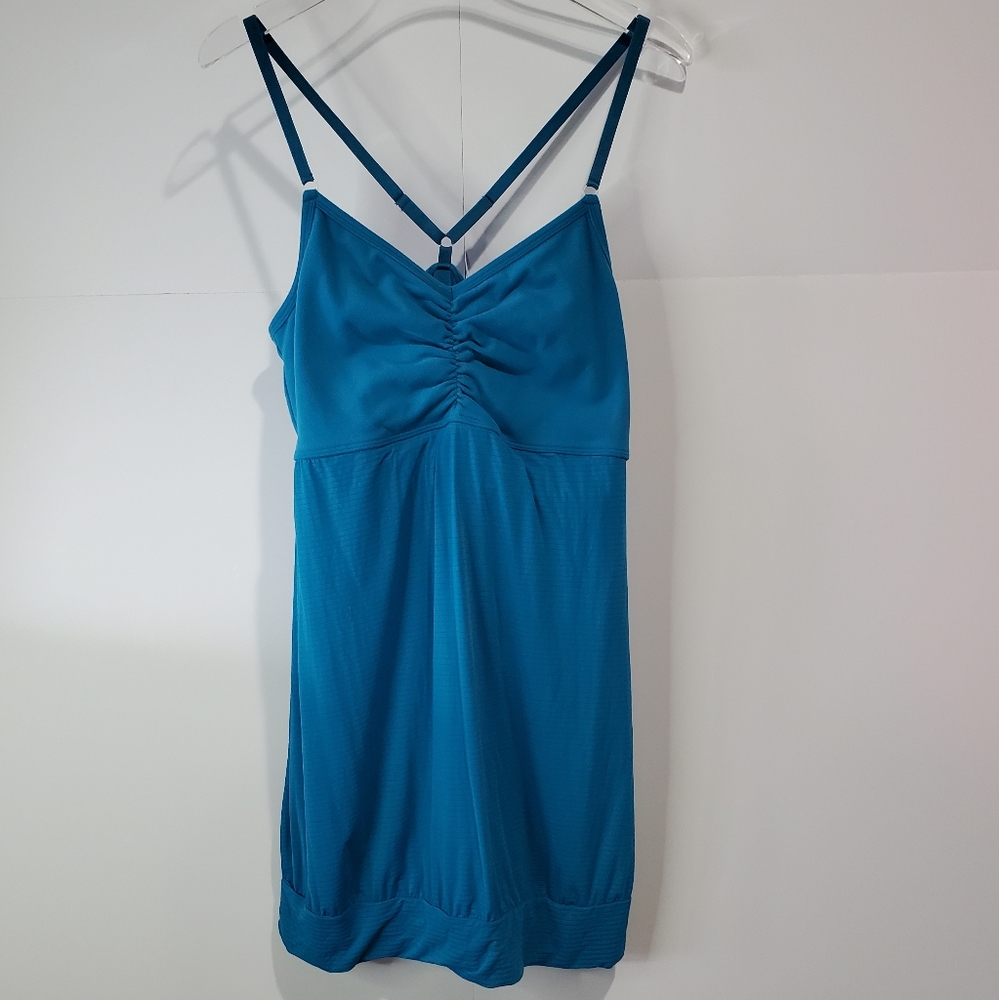 Beyond Yoga workout top - teal
